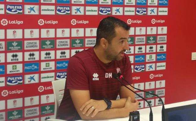 Diego Martínez: «Todo nuestro deseo es ser un equipo competitivo para ganar partidos»