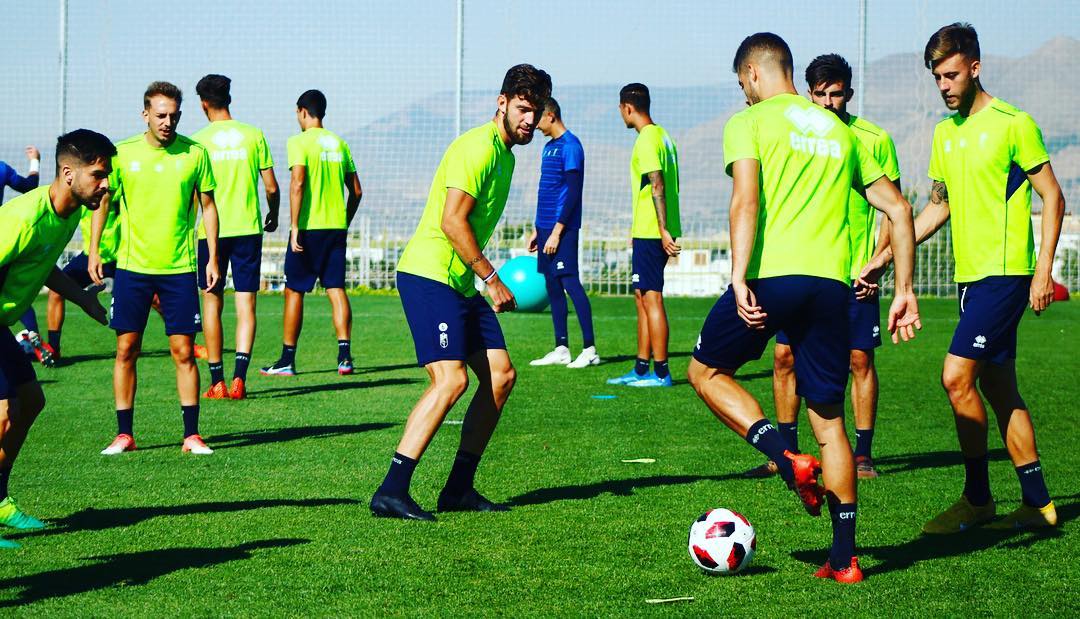 Rubén Sánchez ya entrena con el grupo y su vuelta está a punto de ser una realidad