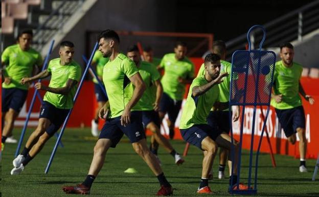 Última sesión en Los Cármenes antes del Granada-Mallorca