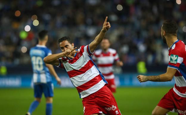 Victoria del Granada CF en La Rosaleda