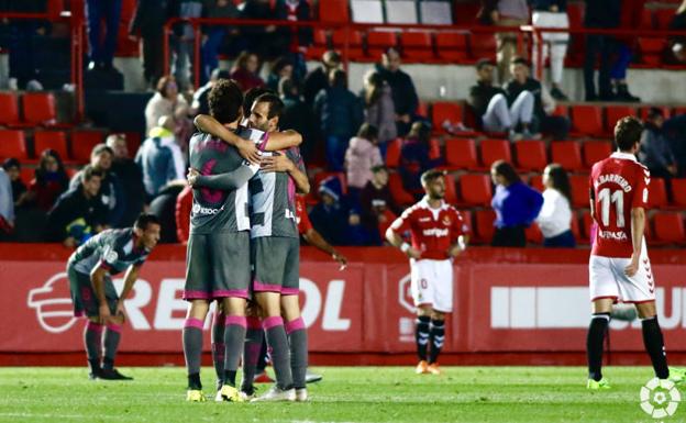 Las puntuaciones del Nástic-Granada