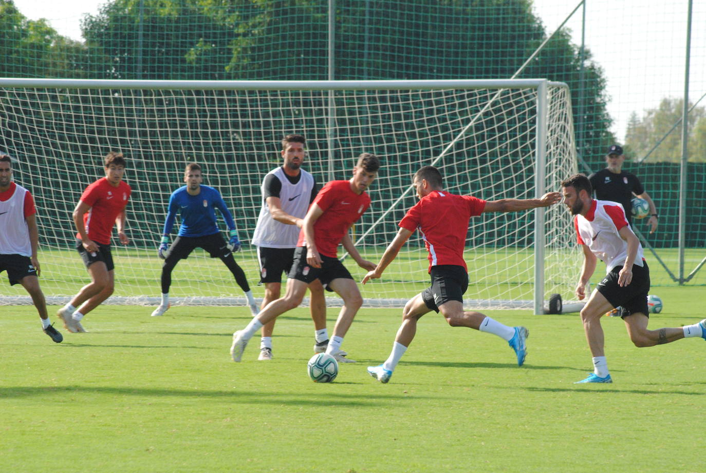 Así ha sido el penúltimo entrenamiento del Granada en Marbella