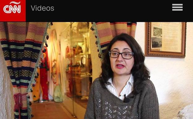 El canal CNN en Español se hace eco del hábitat en cuevas de Guadix