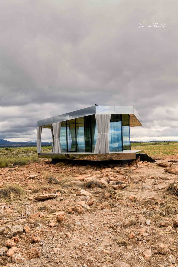 La casa de cristal de Gorafe, preparada para desafiar la dureza del desierto