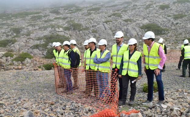 La Junta inicia los trabajos de restauración de las antiguas zonas mineras en el Parque Natural Sierra de Baza