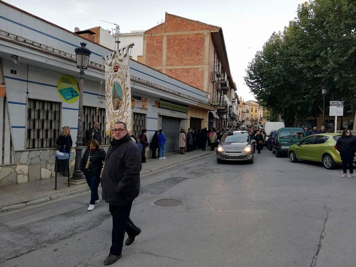 Comienzan los cultos a la patrona con el tradicional rosario de la aurora