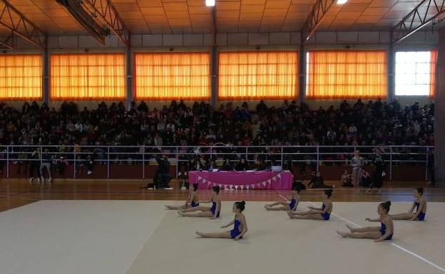 Gran participación de atletas y público en el V Torneo Ciudad de Guadix de Gimnasia Rítmica