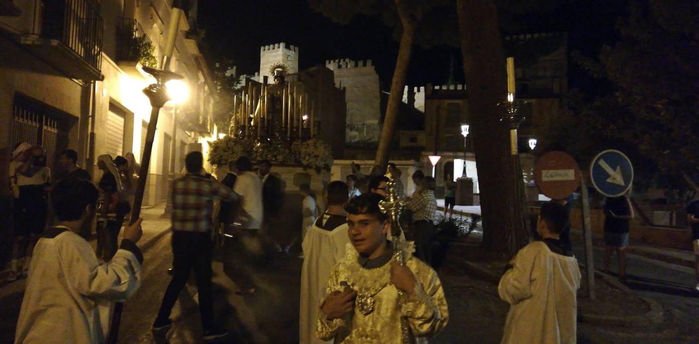 Procesión de la Virgen del Carmen en Guadix