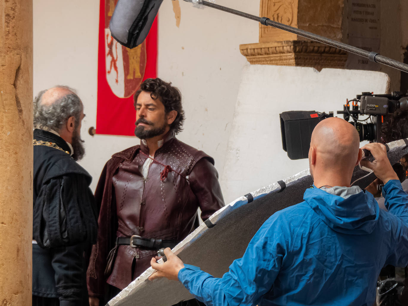 La serie 'Inés del Alma Mía' se rueda en La Calahorra