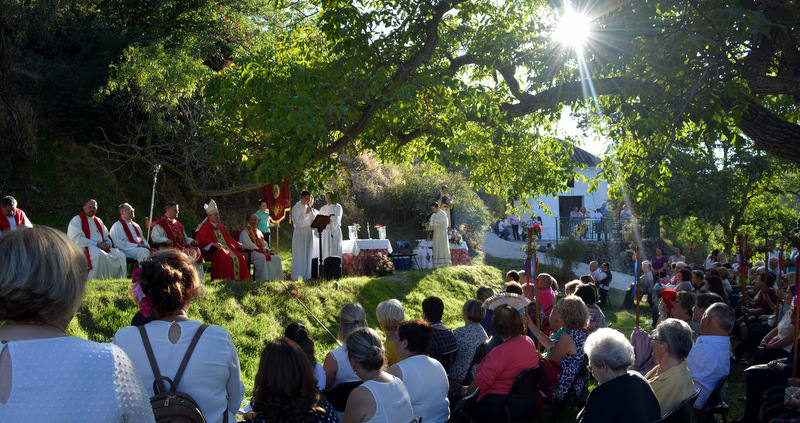 En el mismo lugar y 450 años después, La Peza celebró el martirio del beato Marcos Criado