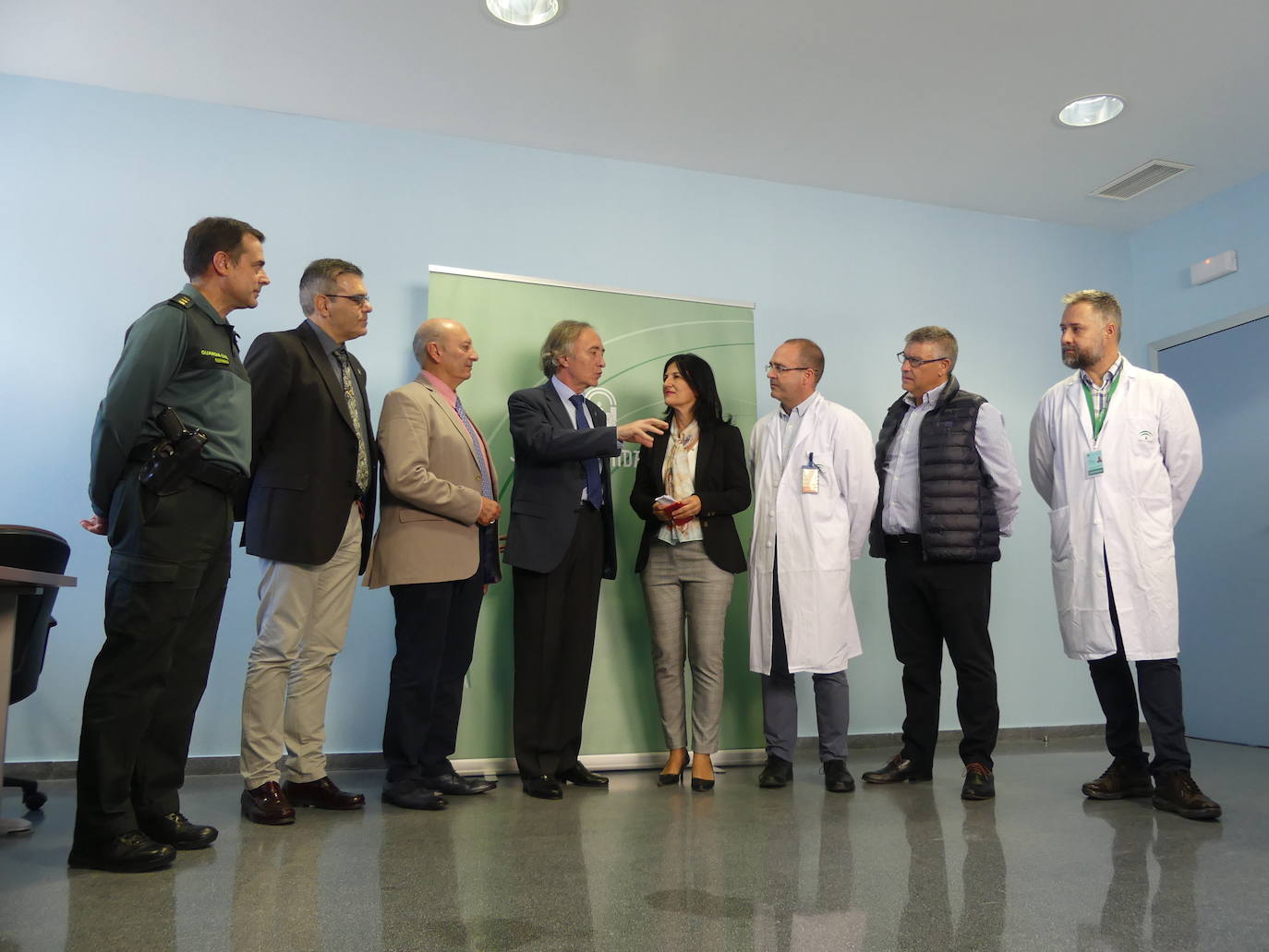 El Hospital de Alta Resolución de Guadix y la Guardia Civil se unen para luchar contra las agresiones a profesionales