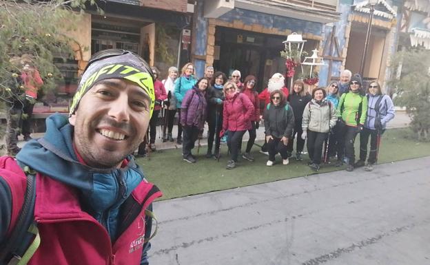 La última sesión del año del programa de senderismo del CMIM llega a Valle del Zalabí