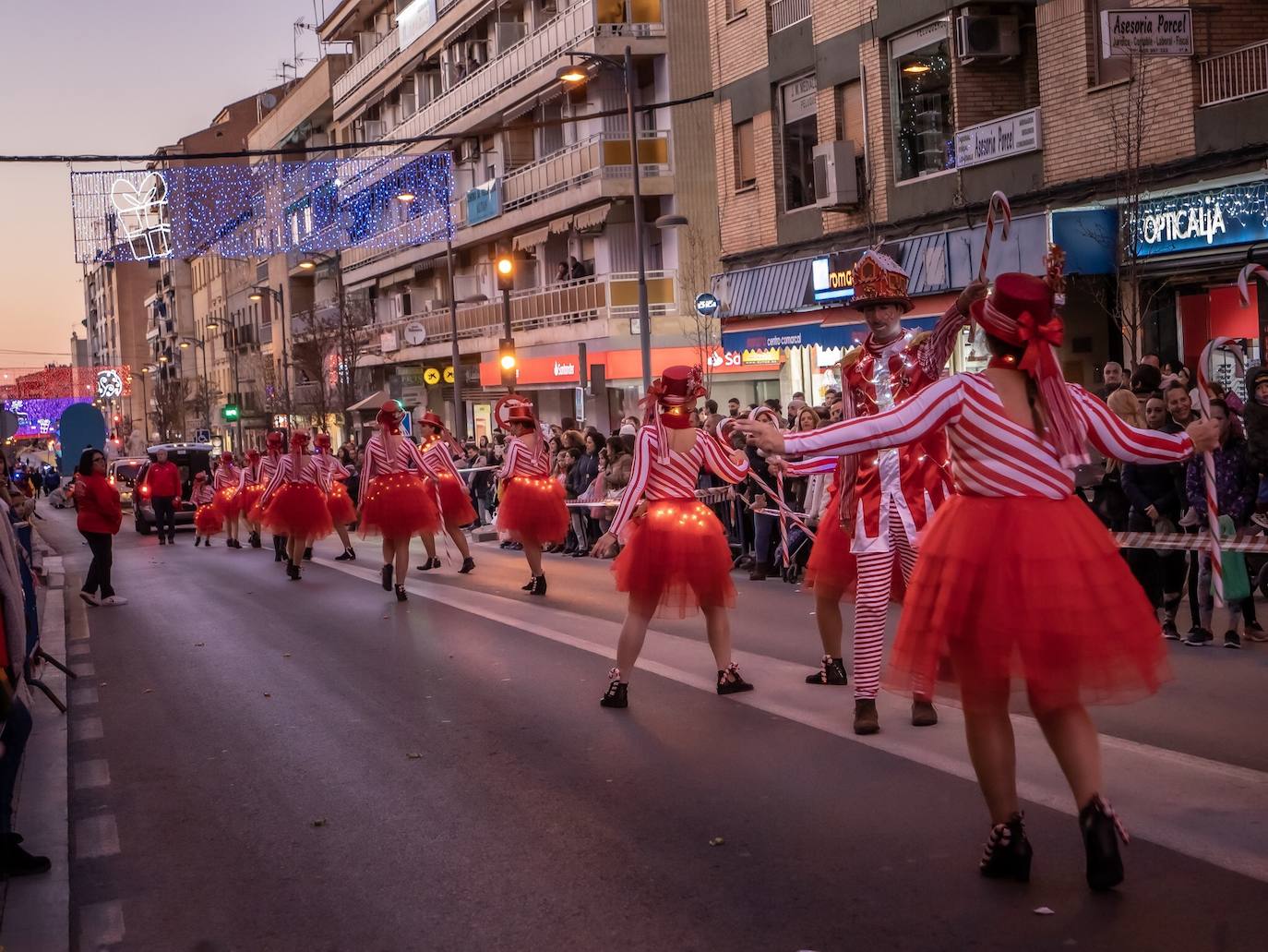 Apoteosis mágica para recibir a los Reyes de Oriente