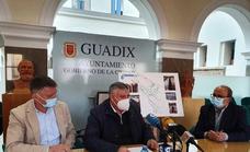 Guadix ultima las obras para evitar las inundaciones en el Arco de San Torcuato