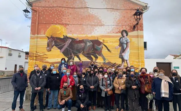 El Marquesado del Zenete inaugura la I Ruta de Grafitis por la Igualdad de España