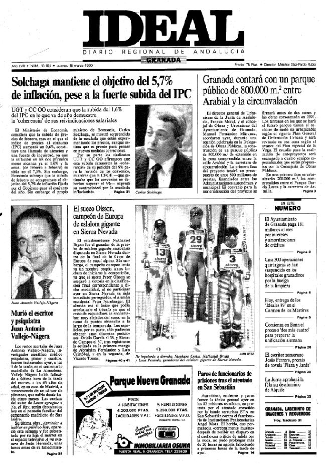 TAL DÍA COMO HOY... en 1990
