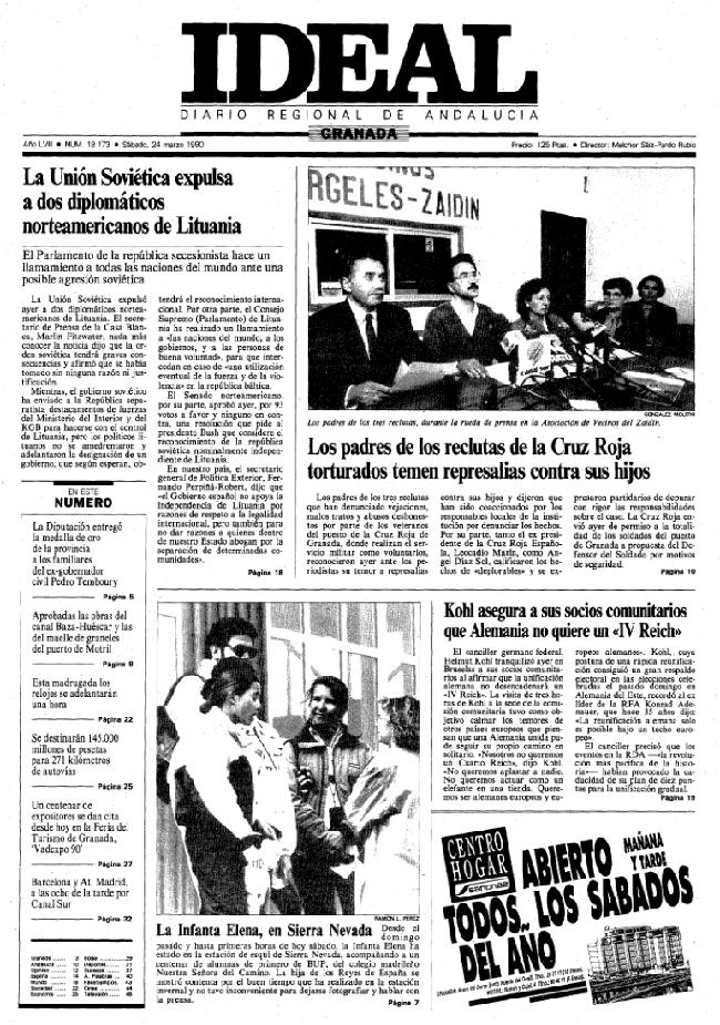 TAL DÍA COMO HOY... en 1990