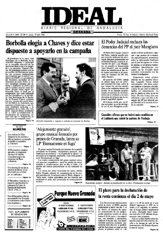 TAL DÍA COMO HOY... en 1990
