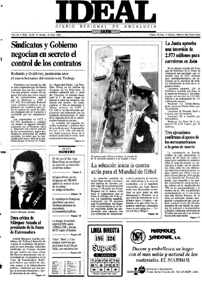 TAL DÍA COMO HOY... en 1990