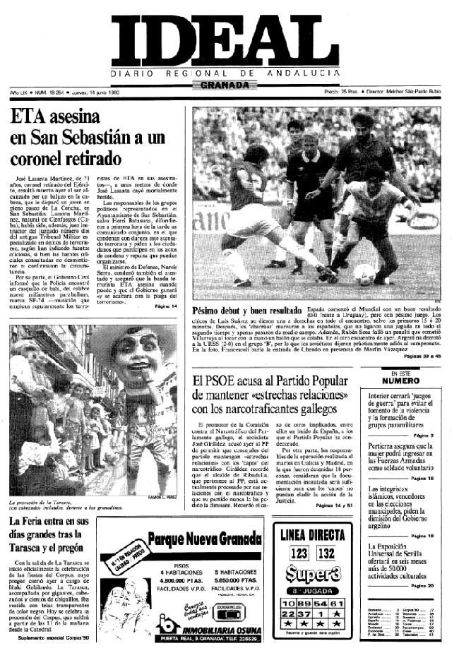 TAL DÍA COMO HOY... en 1990