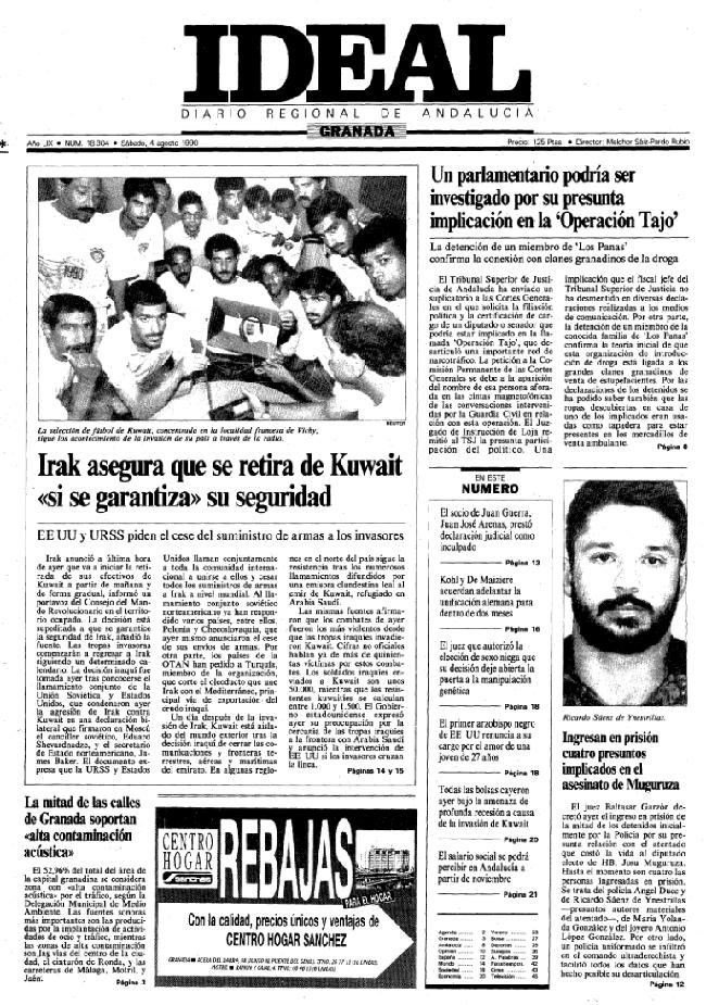 TAL DÍA COMO HOY... en 1990