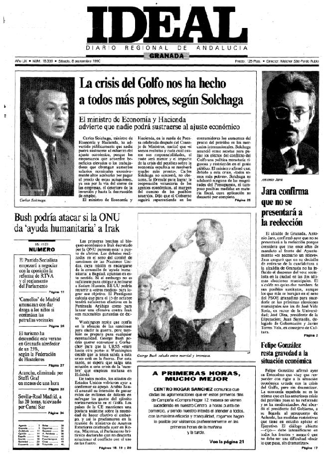 TAL DÍA COMO HOY... en 1990