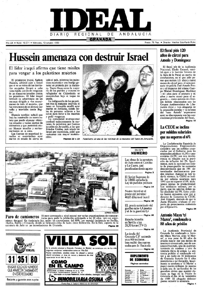 TAL DÍA COMO HOY... en 1990