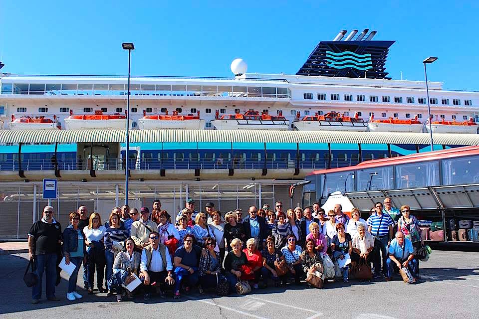 Los vecinos de Huétor Vega, de crucero por el Mediterráneo