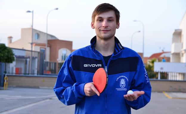 El palista ruso Nikita Kirillov aterriza en Huétor Vega