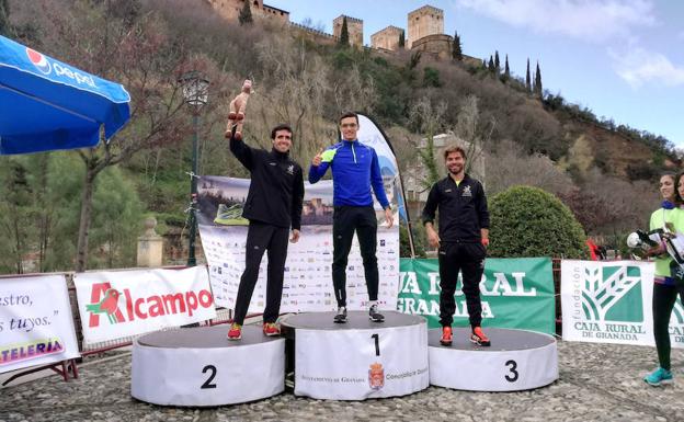 El hueteño Sergio Correa, campeón bajo la Alhambra