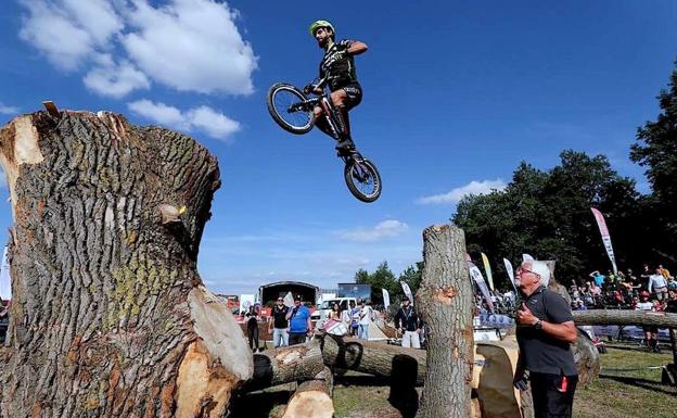 El trial bici hueteño, inspirado en septiembre