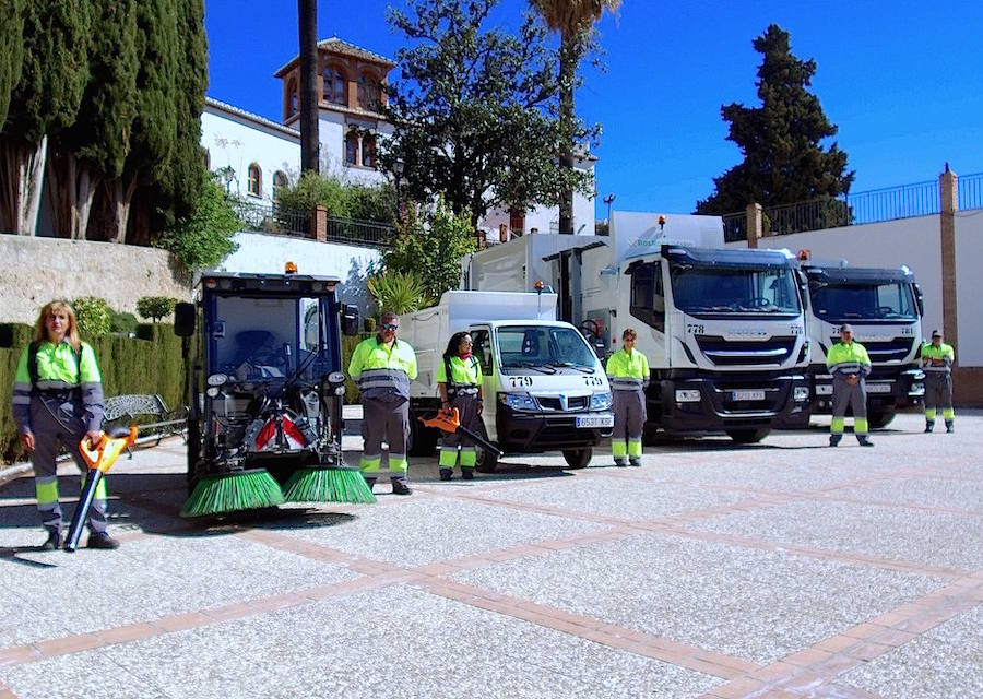 Huétor Vega incorpora camiones de la basura «más sostenibles»