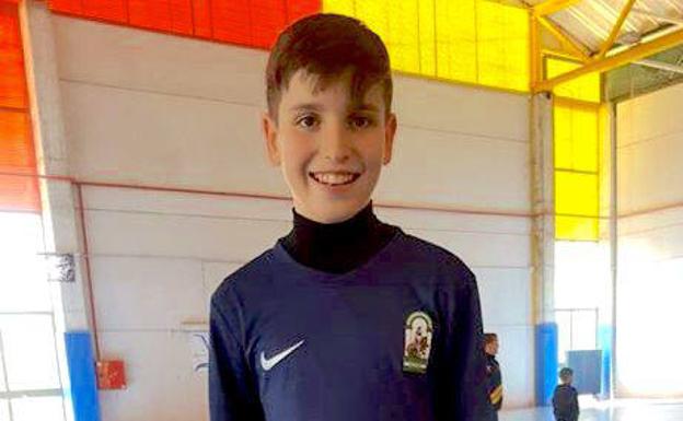 'Luisma', un hueteño en la Selección Andaluza de fútbol sala