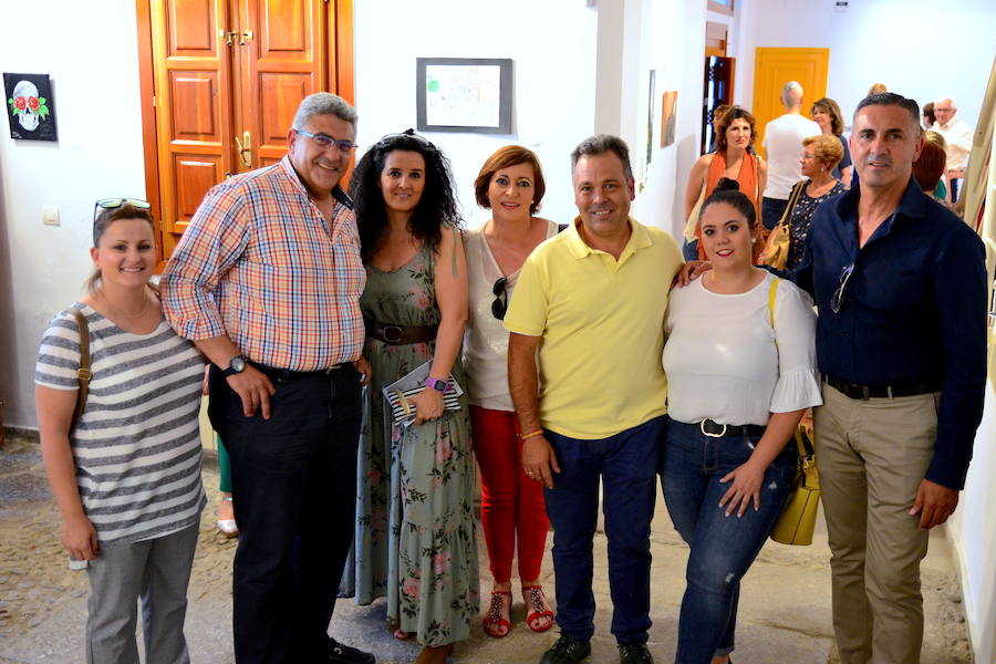 Los pintores de Huétor Vega exponen en el Carmen de San Rafael