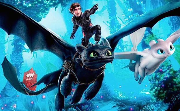El cine de verano de Huétor Vega despide julio con la animación de 'Cómo entrenar a tu dragón 3'