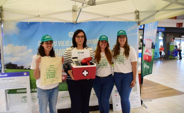 Una campaña concienciará sobre el reciclaje de aparatos eléctricos y electrodomésticos en Huétor Vega