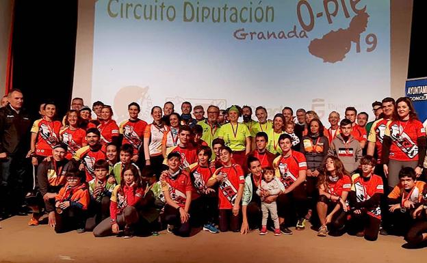 Huétor Vega corona la Liga Provincial de Orientación
