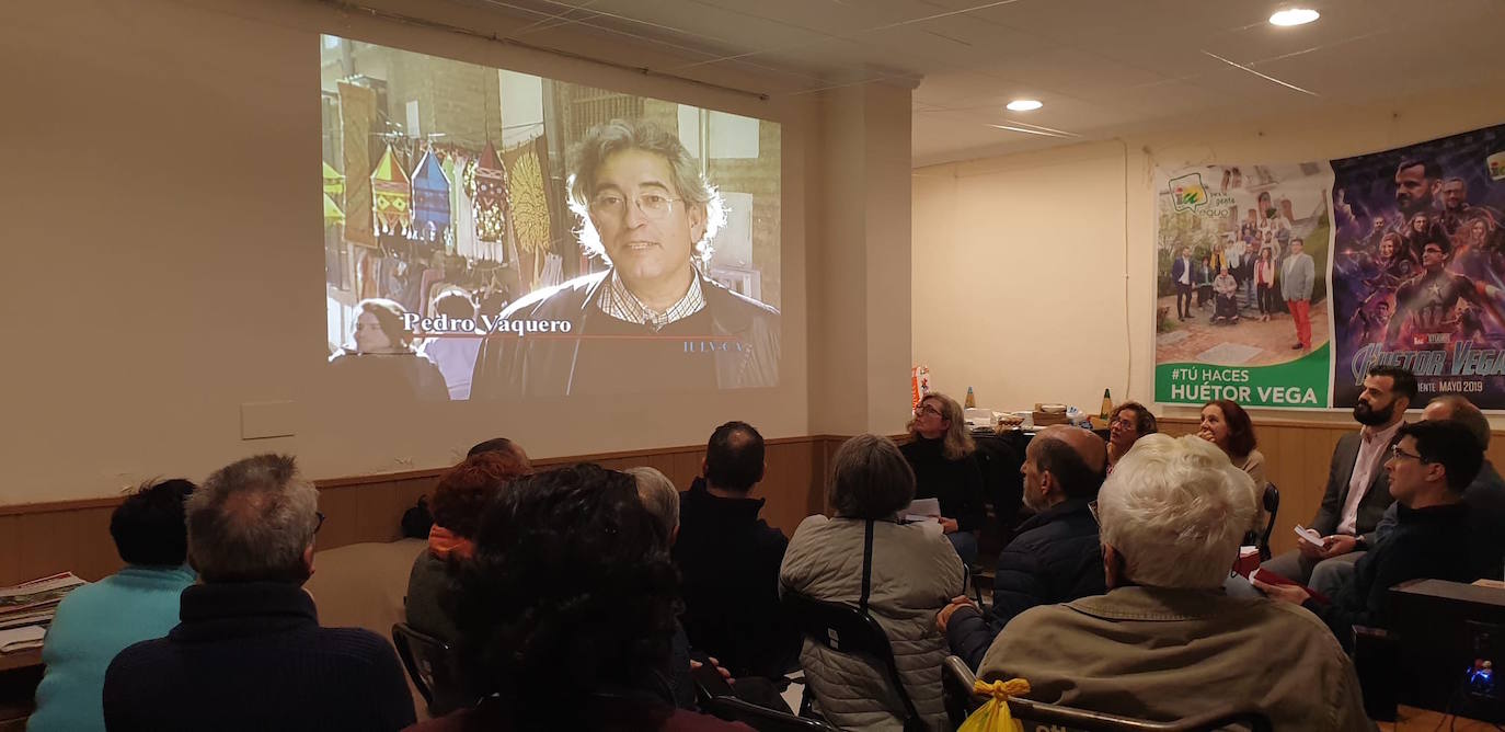 Izquierda Unida rinde homenaje en Huétor Vega a Pedro Vaquero