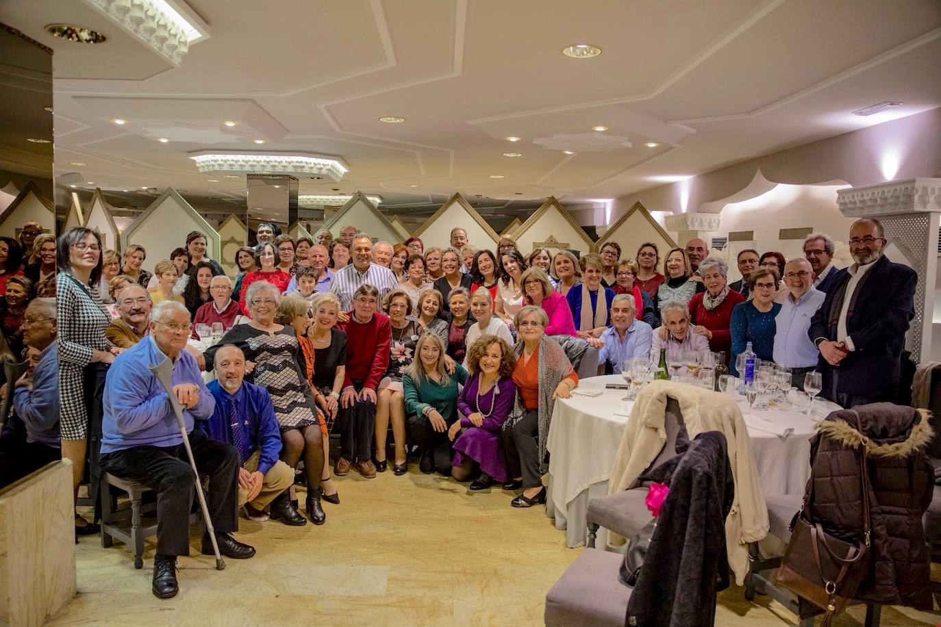 La cena del grupo virtual 'No eres de Huétor Vega si no...'