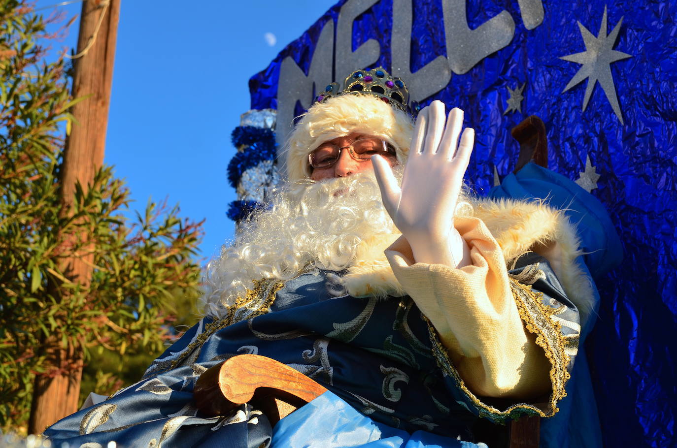 Reyes Magos y personajes fantásticos en Huétor Vega
