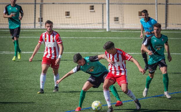Machada del CD Huétor Vega en Las Viñas ante el Almería 'B'