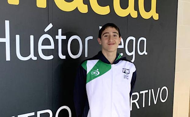 Lucas Rodríguez, el nadador de Huétor que brilla con la selección