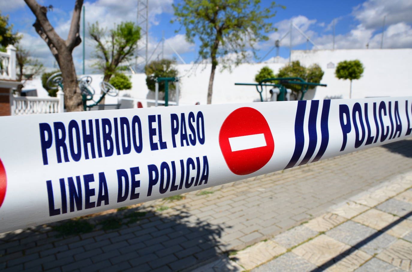 Los parques de Huétor Vega, cerrados por la pandemia