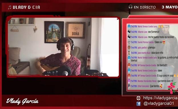 Nace el espacio musical 'Vlady & CIA', desde Huétor Vega y a través de YouTube