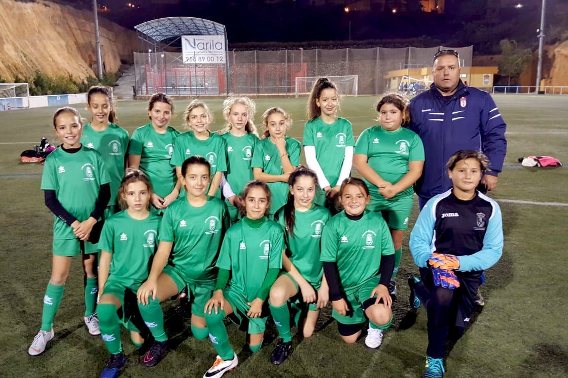 El Huétor Vega Femenino cuenta ya con 60 futbolistas y cuatro equipos