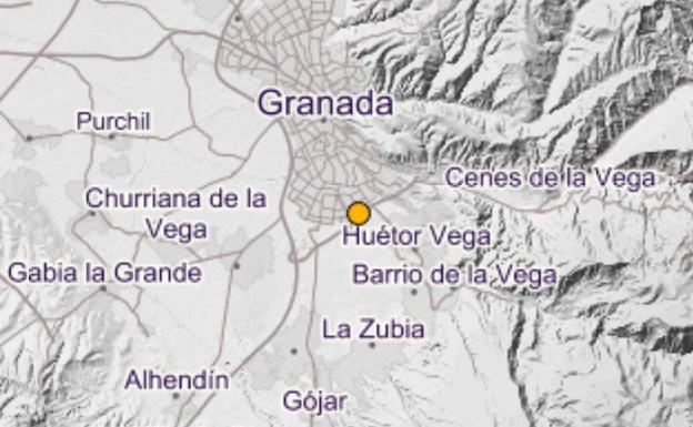 Terremoto de 2.5 en Huétor Vega