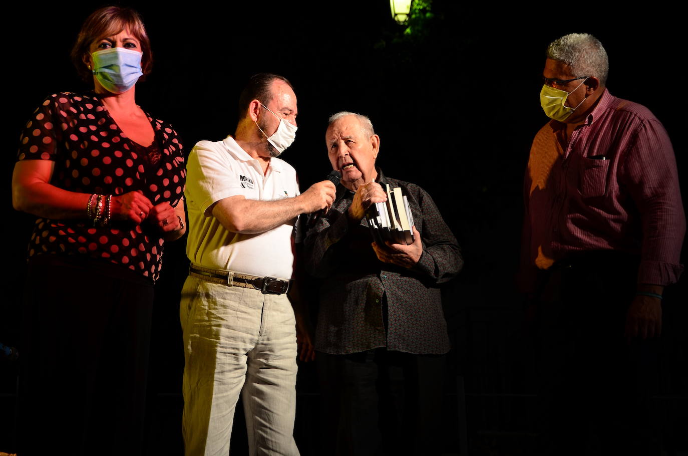 El Festival Flamenco de Huétor Vega homenajea a Alfredo Arrebola, el 'decano' de los cantaores de Granada