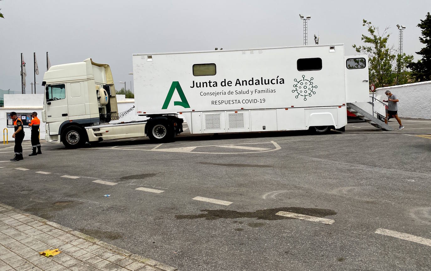 Solo 56 personas acudieron al cribado en Huétor Vega