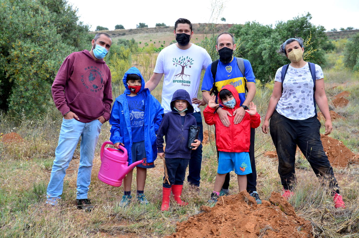 Jornada de reforestación en el Camino de los Neveros, el domingo