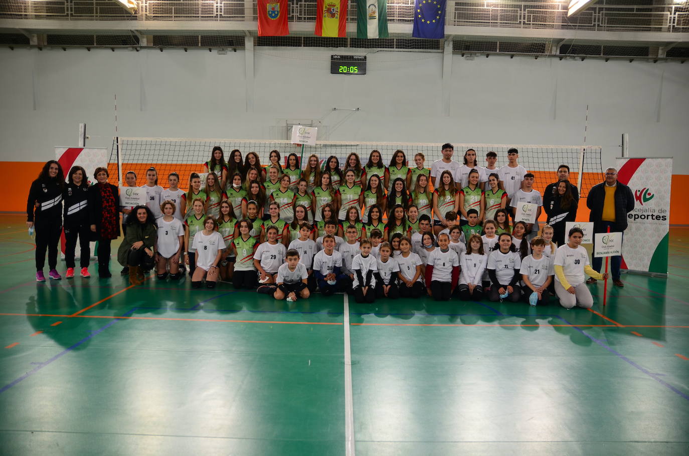 Presentación del Club Voleibol Huétor Vega